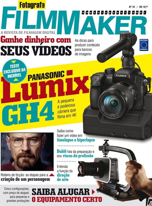 FOTOGRAFE FILMMAKER magazine side cover Issue 18 November/December 2014