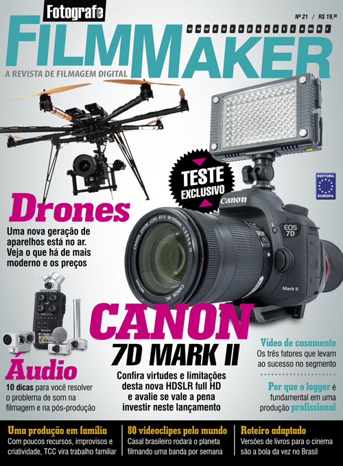 FOTOGRAFE FILMMAKER magazine side cover Issue 21 May/June 2015