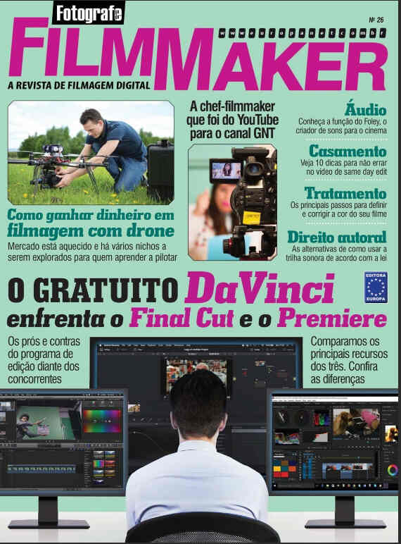 FOTOGRAFE FILMMAKER magazine side cover Issue 26 March/April 2016