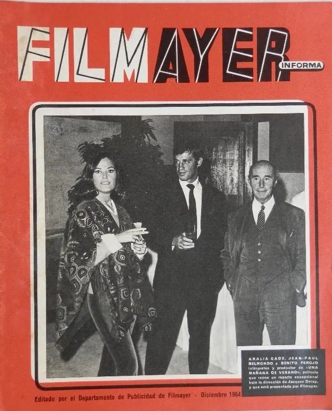 FILMAYER INFORMA magazine side cover  December 1964