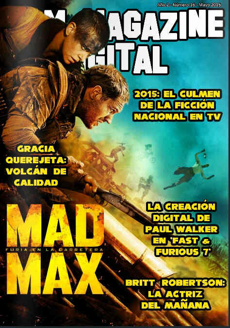 FILM MAGAZINE DIGITAL magazine side cover Issue 16 May 2015