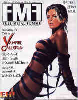 FULL METAL FEMME magazine side cover  1998