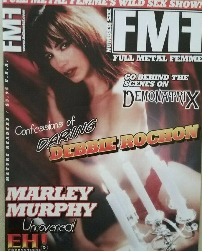 FULL METAL FEMME magazine side cover Issue 6  January 1999