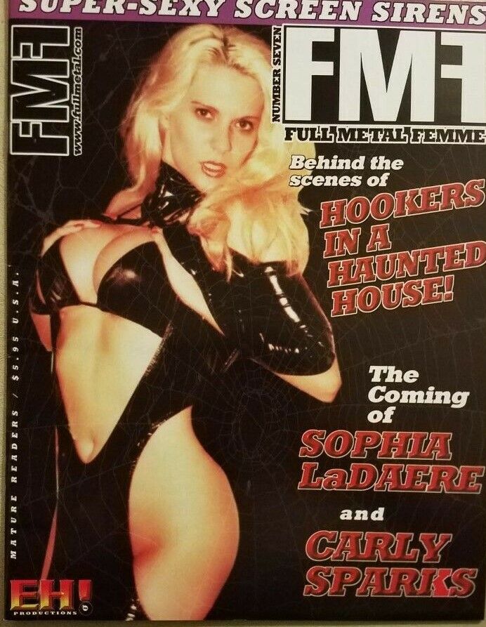 FULL METAL FEMME magazine side cover Issue 7  February 1999