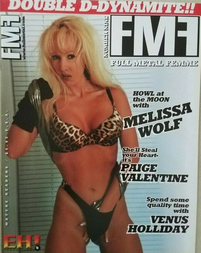 FULL METAL FEMME magazine side cover Issue 9  June 1999