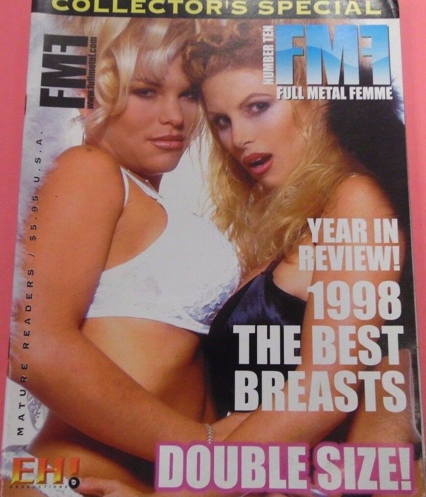 FULL METAL FEMME magazine side cover Issue 10   1999