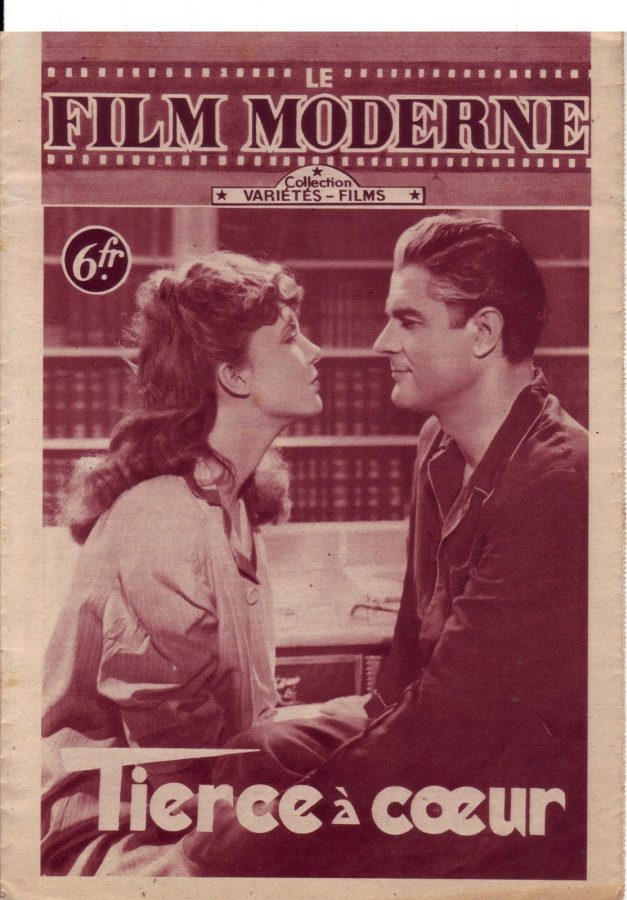 FILM MODERNE | LE magazine side cover Issue 21  1948