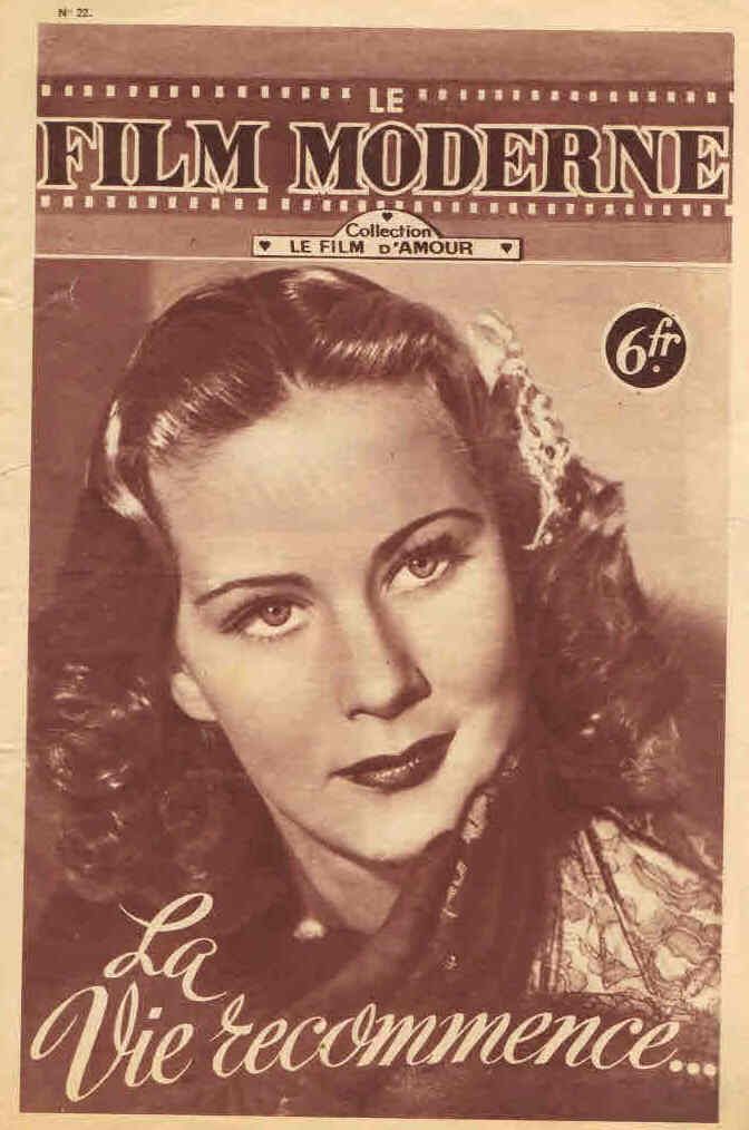 FILM MODERNE | LE magazine side cover Issue 22  1948