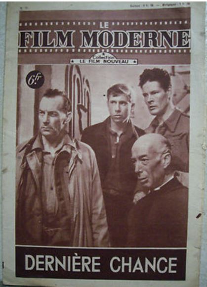 FILM MODERNE | LE magazine side cover Issue 35  1948