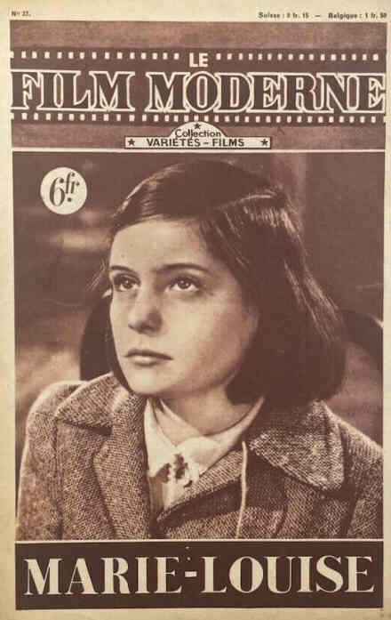 FILM MODERNE | LE magazine side cover Issue 37  1948