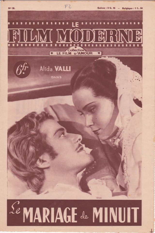 FILM MODERNE | LE magazine side cover Issue 38  1948