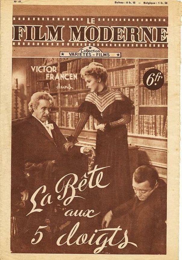 FILM MODERNE | LE magazine side cover Issue 41  1948