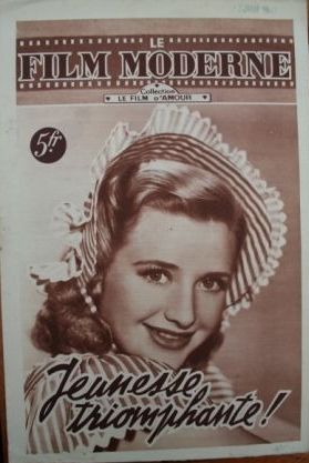 FILM MODERNE | LE magazine side cover Issue 41 8 October 1946