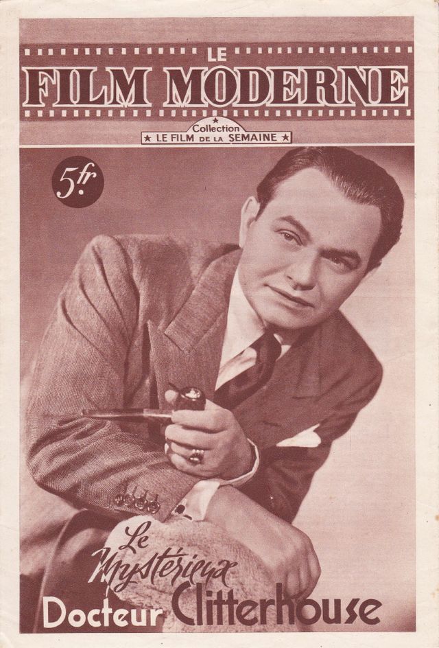 FILM MODERNE | LE magazine side cover Issue 42 15 October 1946