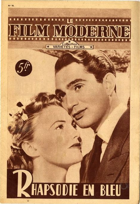 FILM MODERNE | LE magazine side cover Issue 16  1947