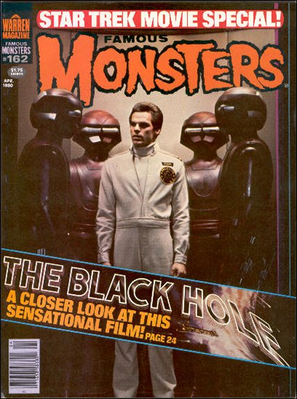 FAMOUS MONSTERS OF FILMLAND magazine side cover Issue 162 April 1980
