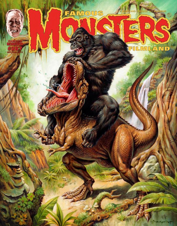 FAMOUS MONSTERS OF FILMLAND magazine side cover Issue 267 May/June 2013