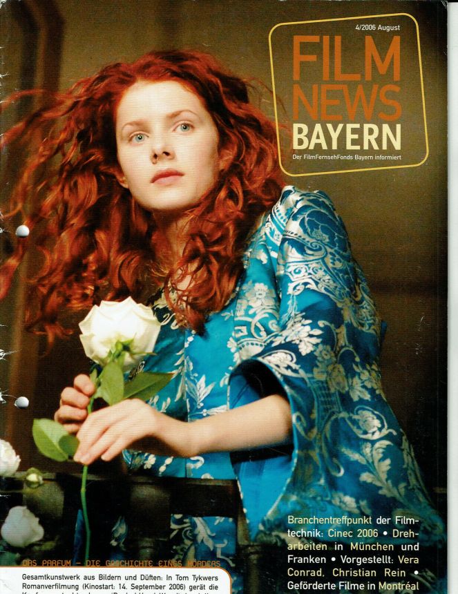 FILM NEWS BAYERN magazine side cover Issue 4  August 2006