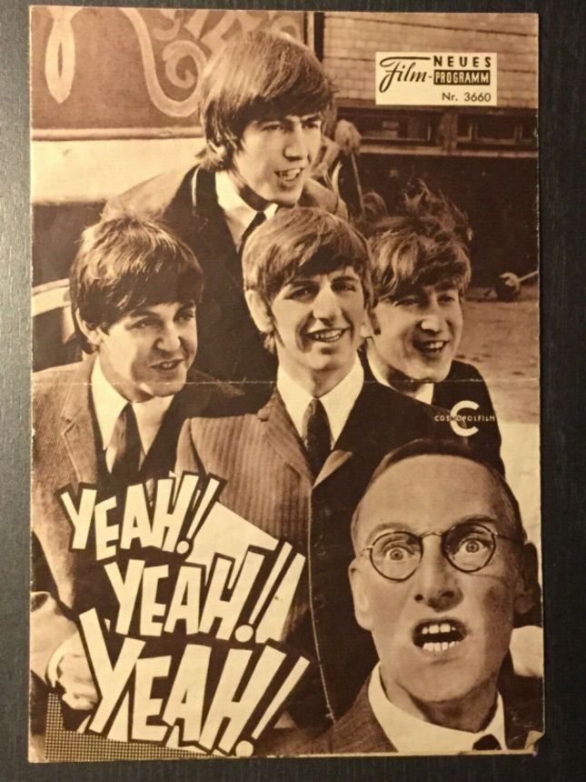 NEUES FILMPROGRAMM magazine side cover Issue 3660   1964