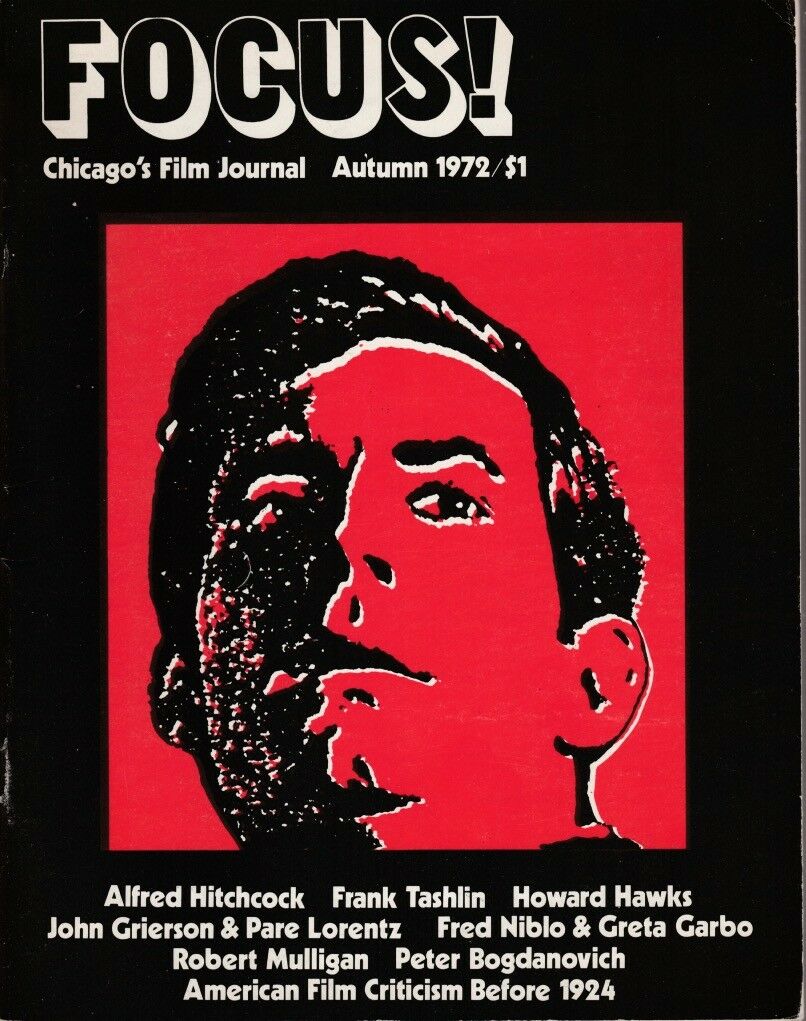 FOCUS! magazine side cover Issue 8 Autumn 1972