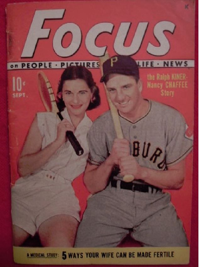 FOCUS (50s) magazine side cover September 1951