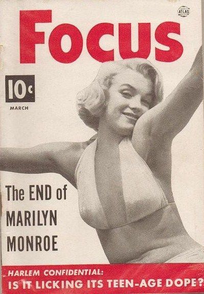 FOCUS (50s) magazine side cover  Vol 3 # 3 March 1953