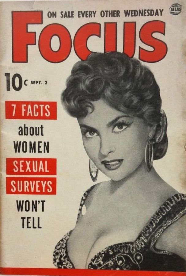 FOCUS (50s) magazine side cover  Vol 3 # 13 2 September 1953