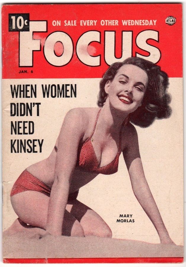 FOCUS (50s) magazine side cover 6 January 1954