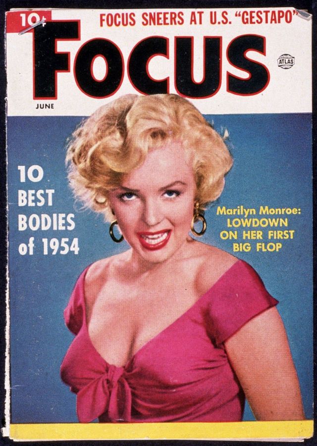 FOCUS (50s) magazine side cover June 1954