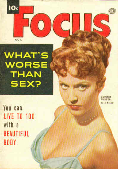 FOCUS (50s) magazine side cover October 1954