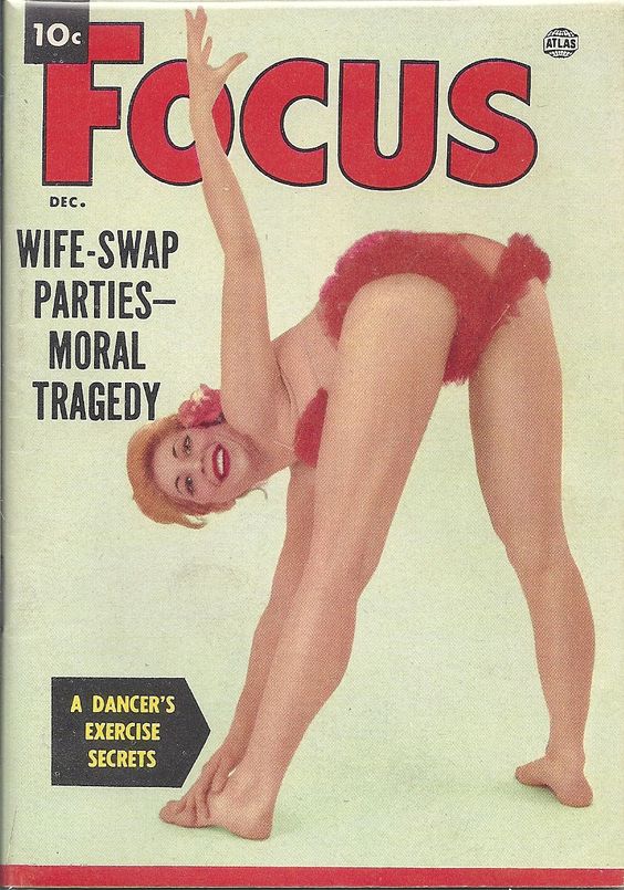FOCUS (50s) magazine side cover December 1954