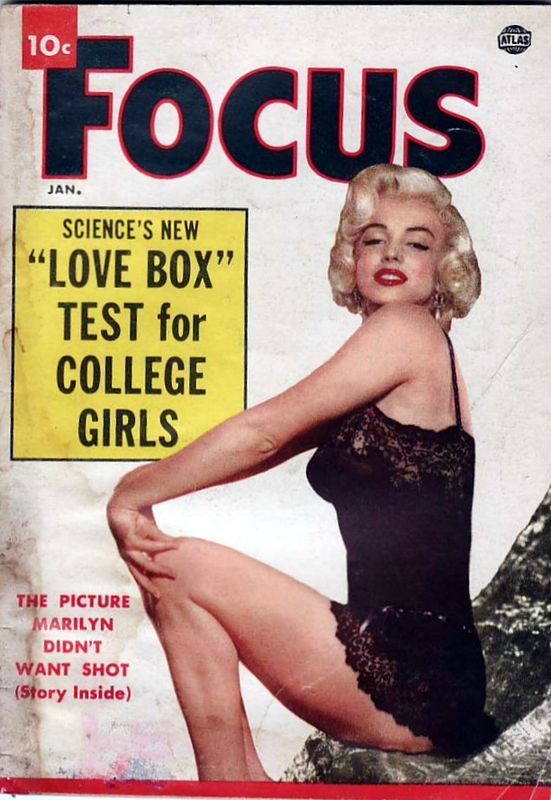 FOCUS (50s) magazine side cover January 1955