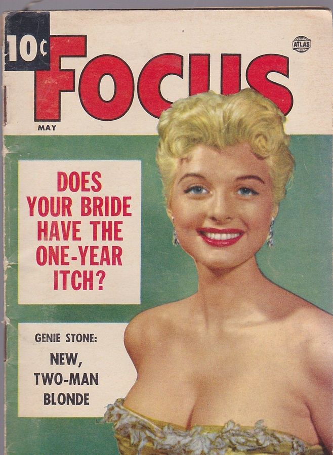 FOCUS (50s) magazine side cover May 1955