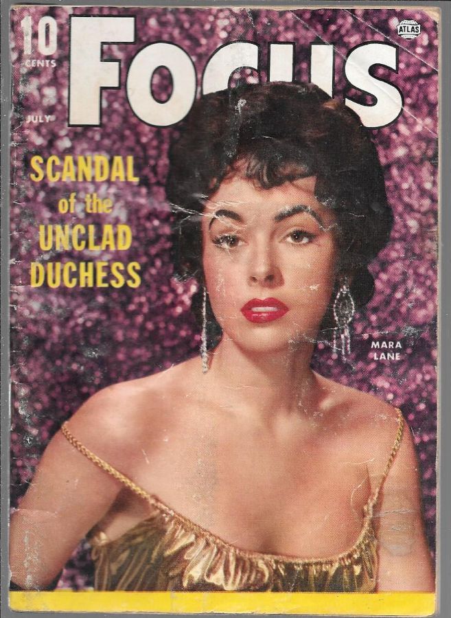 FOCUS (50s) magazine side cover July 1955