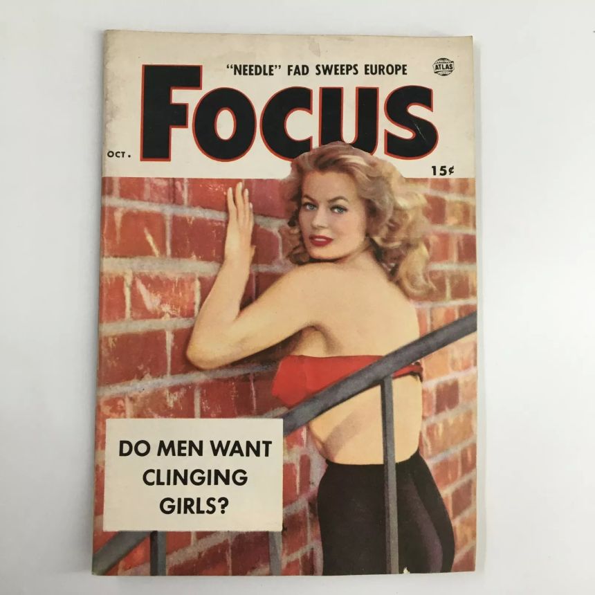 FOCUS (50s) magazine side cover October 1955
