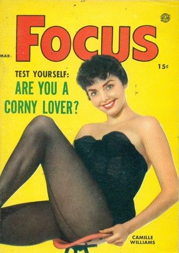 FOCUS (50s) magazine side cover March 1956