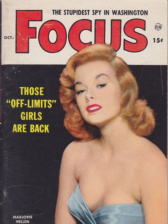FOCUS (50s) magazine side cover October 1956