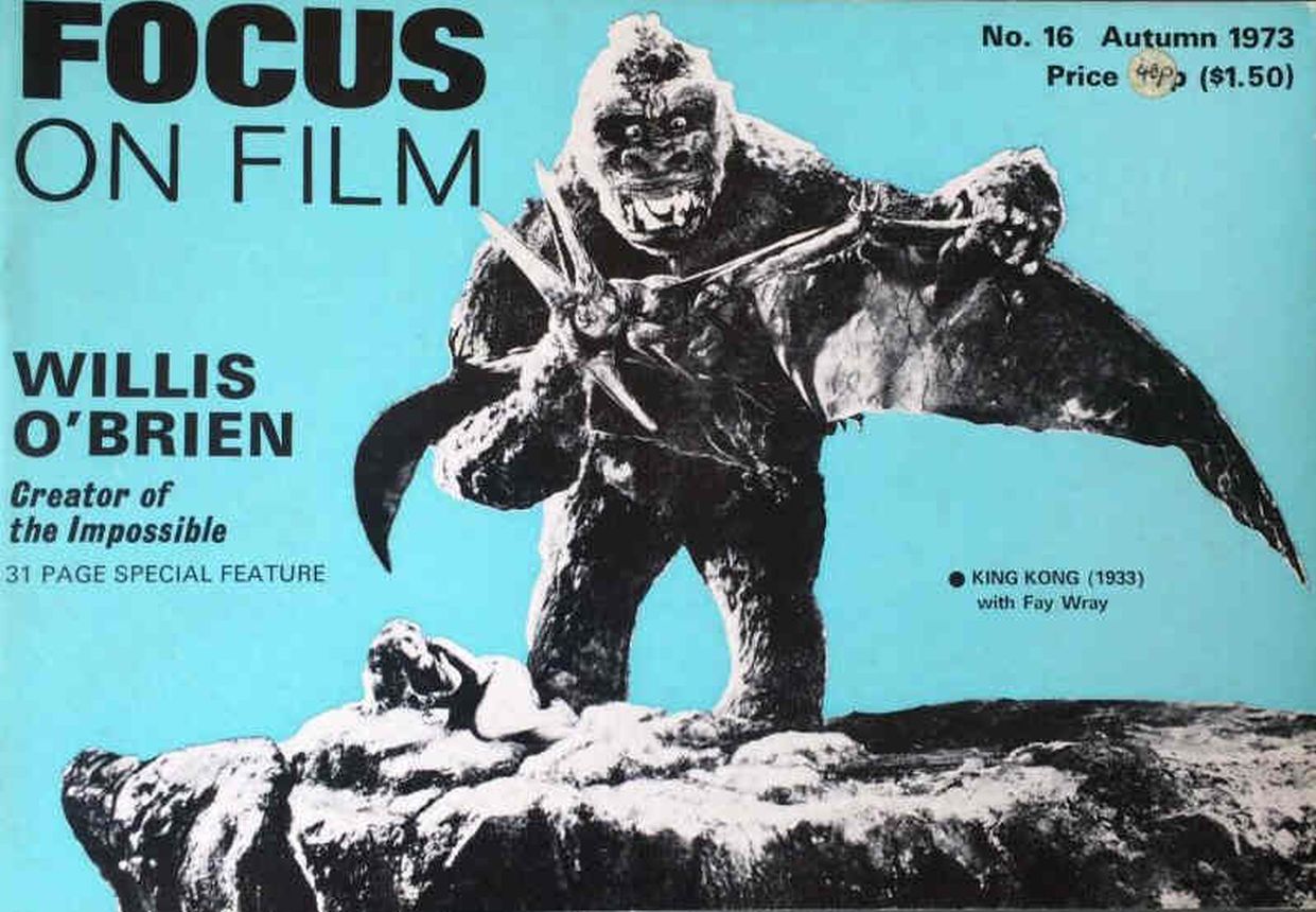 FOCUS ON FILM magazine side cover Issue 16  1973