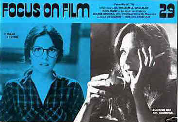 FOCUS ON FILM magazine side cover Issue 29  1978