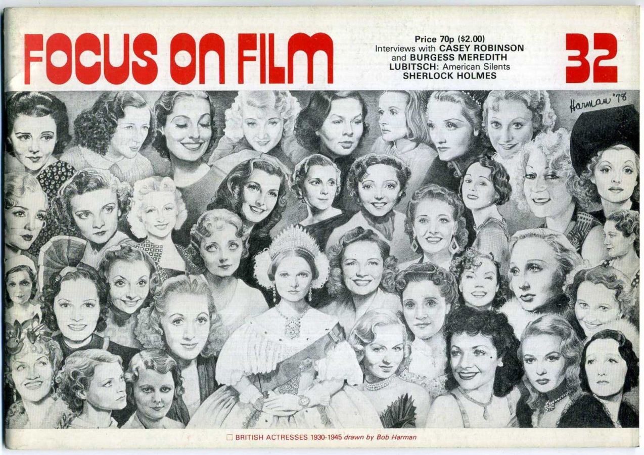 FOCUS ON FILM magazine side cover Issue 32 April 1979
