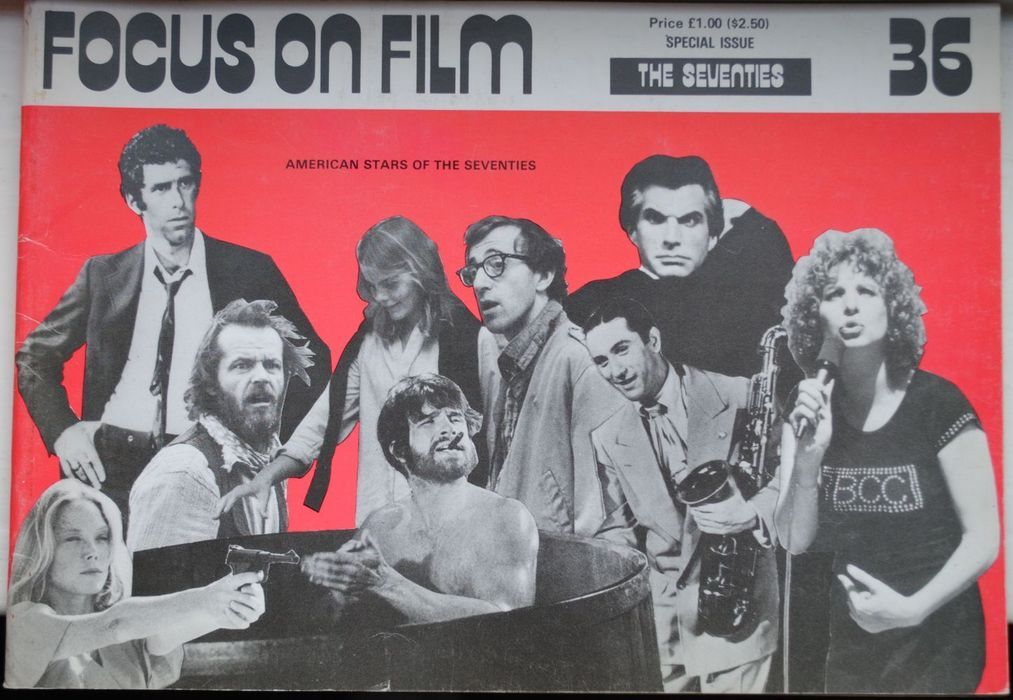 FOCUS ON FILM magazine side cover Issue 36 October 1980