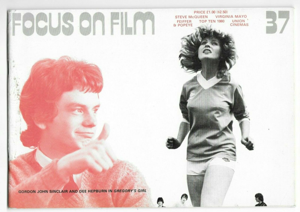FOCUS ON FILM magazine side cover Issue 37 March 1981