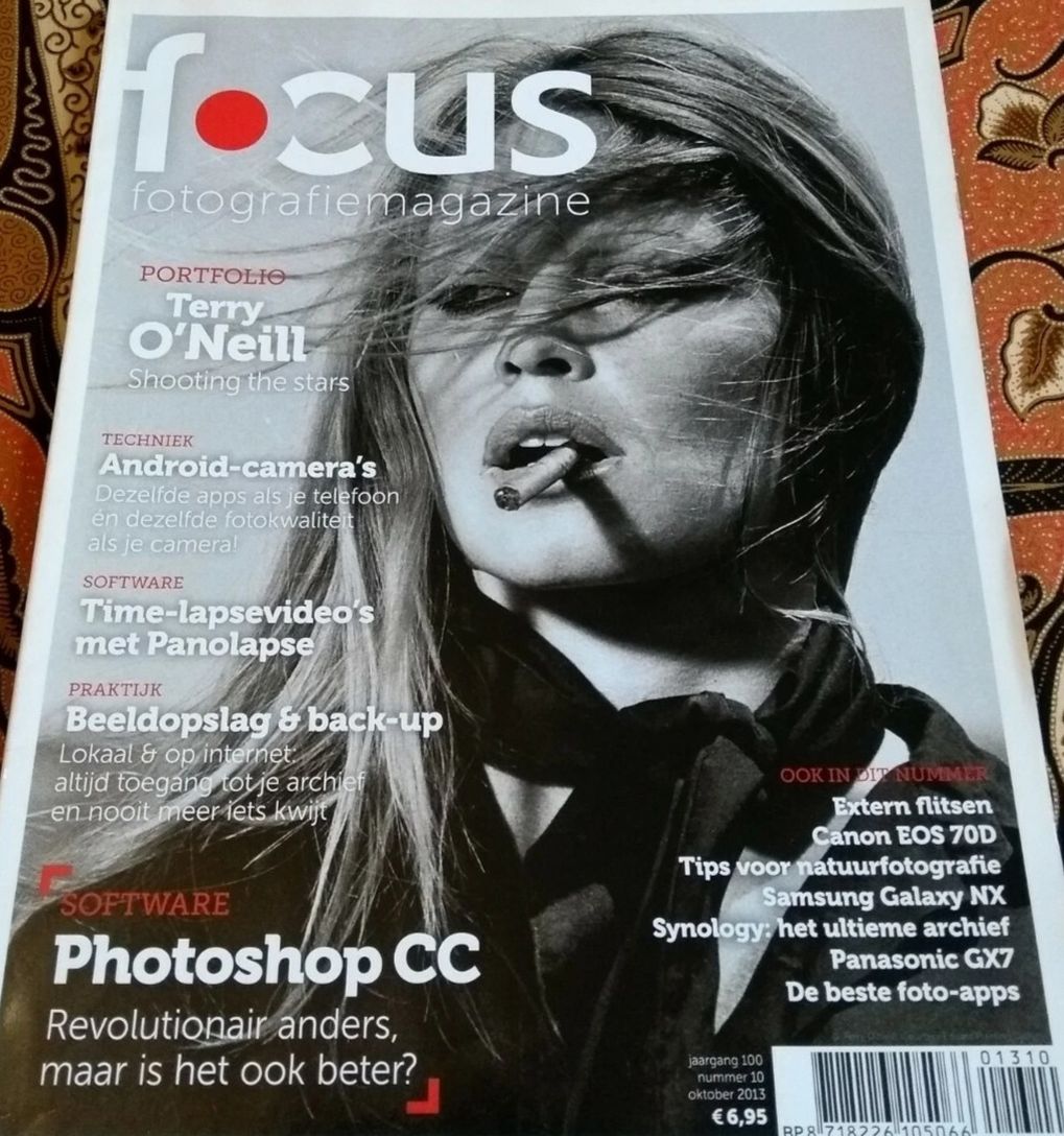 FOCUS (NL) magazine side cover  October 2013