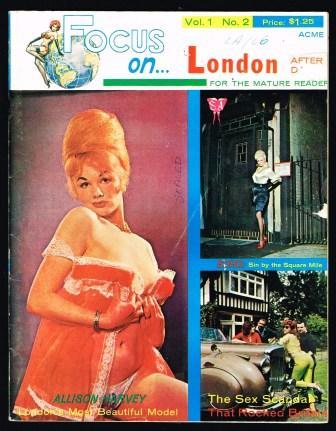 FOCUS ON magazine side cover  Vol 1 No 2  1963