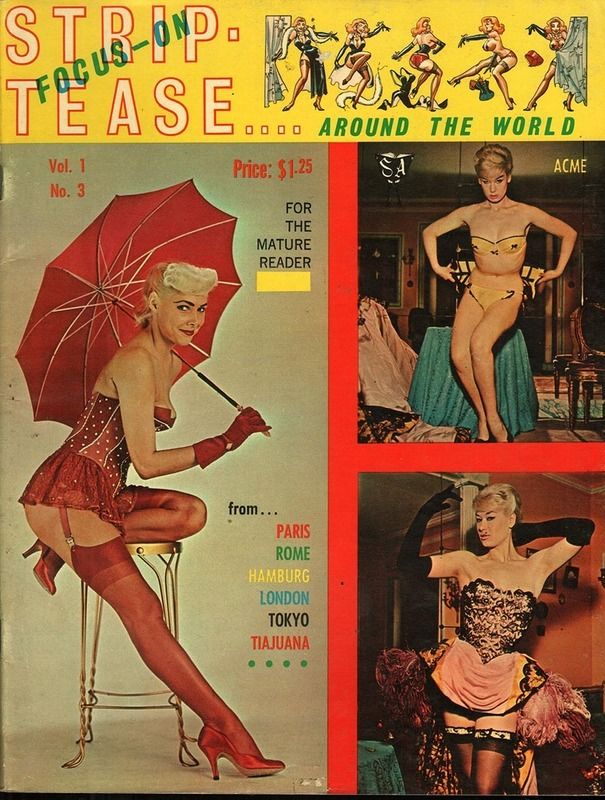 FOCUS ON magazine side cover  Vol 1 No 3  1964