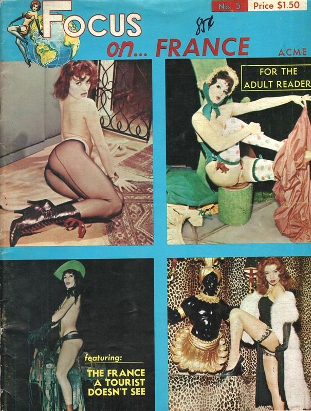 FOCUS ON magazine side cover  Vol 1 No 5  1965