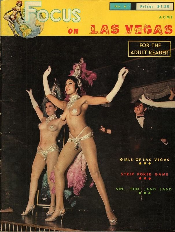 FOCUS ON magazine side cover  Vol 1 No 6 August 1965