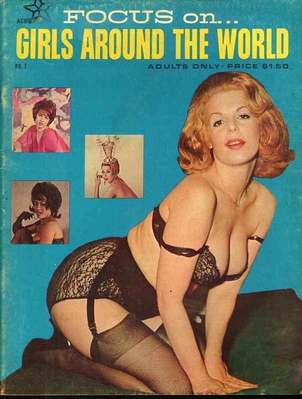 FOCUS ON magazine side cover  Vol 1 No 7  1965