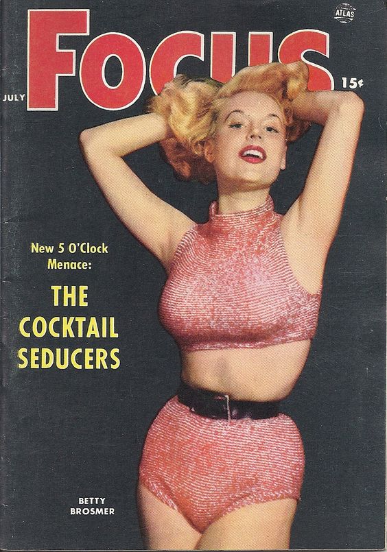 FOCUS (50s) magazine side cover  July 1956