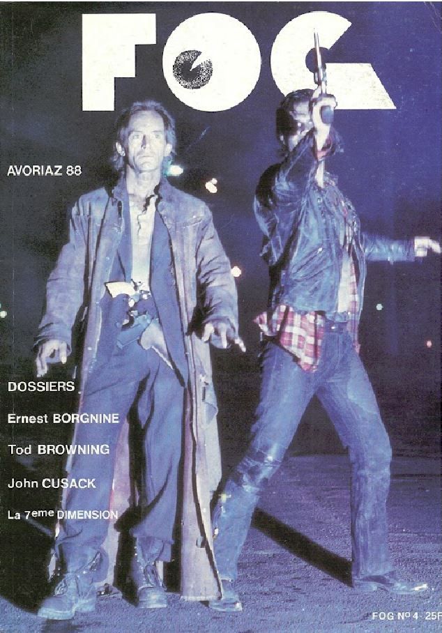 FOG magazine side cover Issue 4  1988